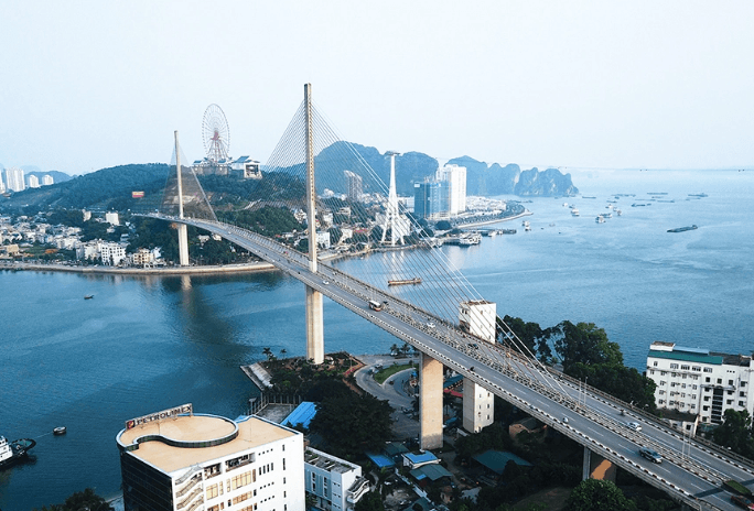 Cầu Bãi Cháy — biểu tượng kiến trúc của thành phố Hạ Long