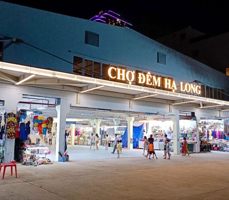 Chợ đêm Hạ Long — thiên đường hải sản và quà lưu niệm về đêm